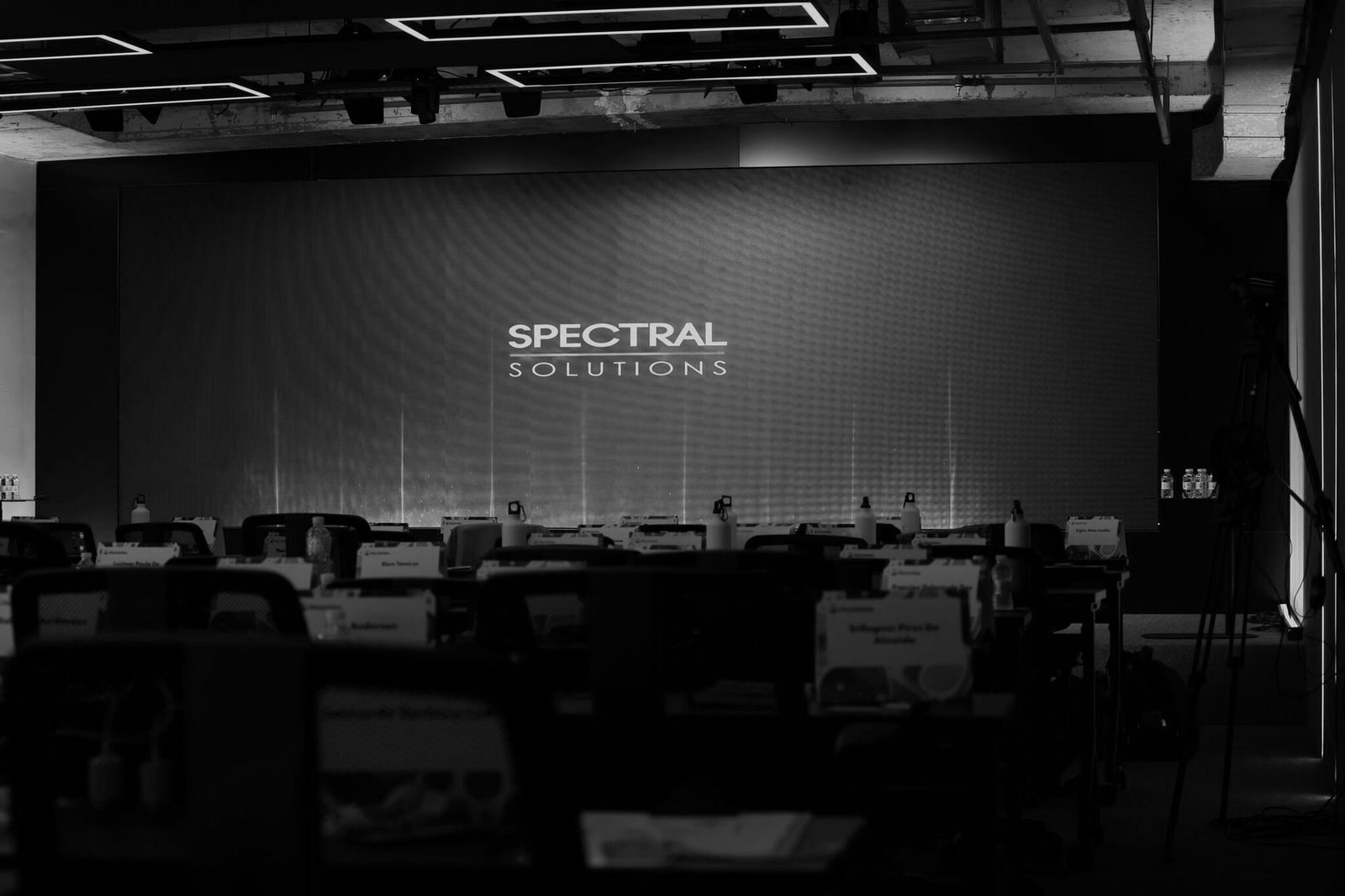 Painel P2 widescreen no auditório